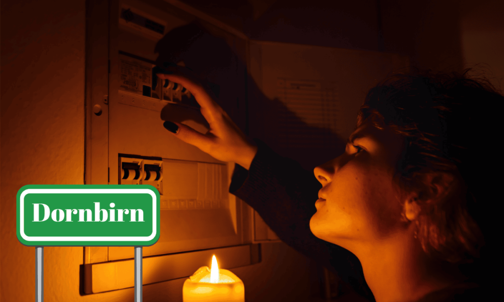 Dornbirn'de Elektrik Kesintisi