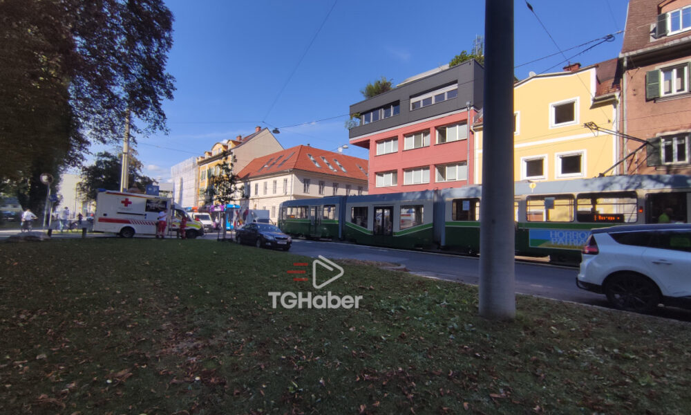 Graz'da Tramvay Kazası