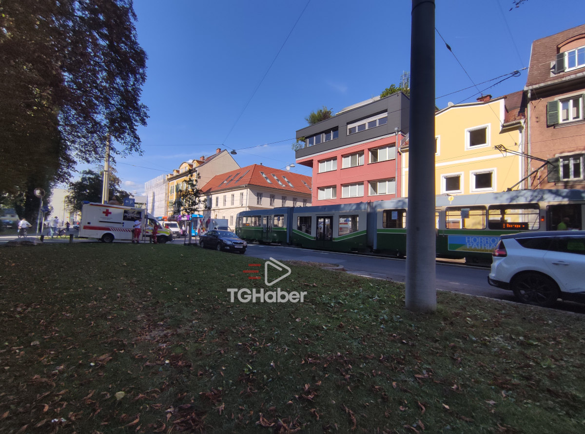 Graz'da Tramvay Kazası