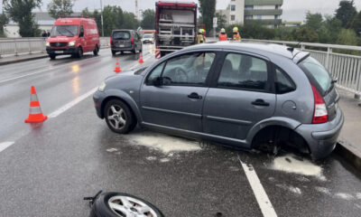 Achbrücke'de Kaza: İki Kişi Hastanede