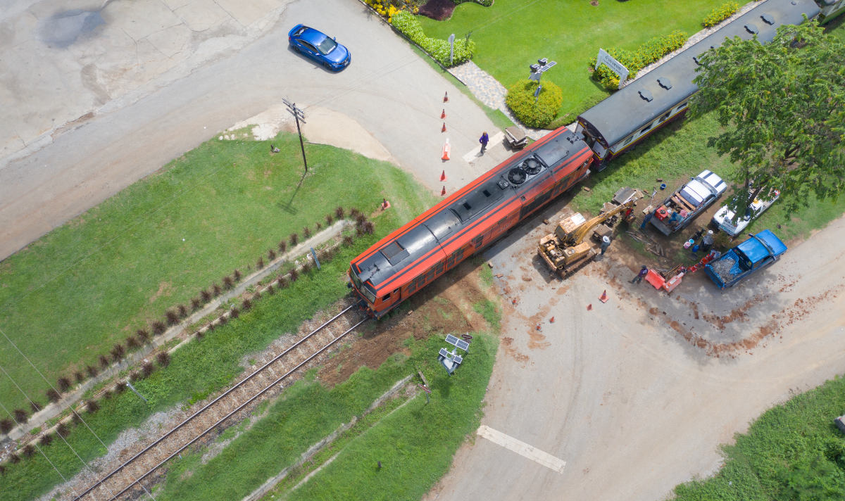 Avusturya'da Tren Kazası