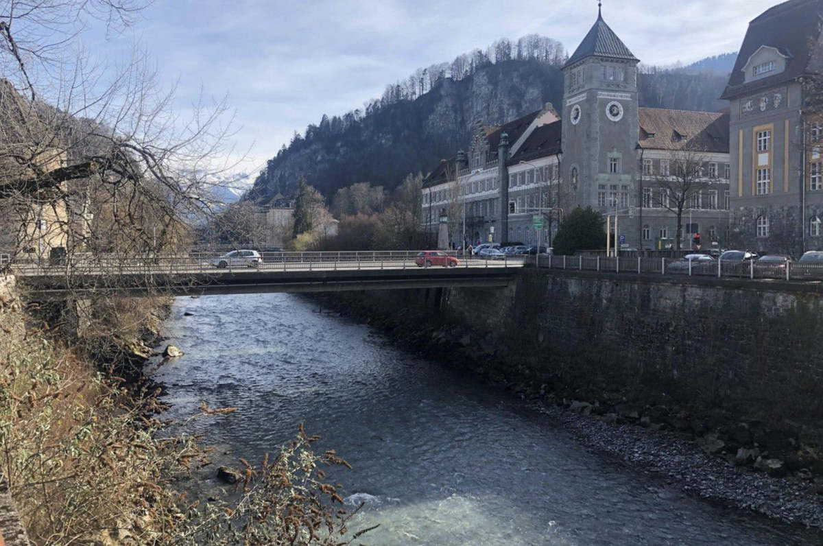 Feldkirch'in Kalbi Montfort Köprüsü Yenileniyor