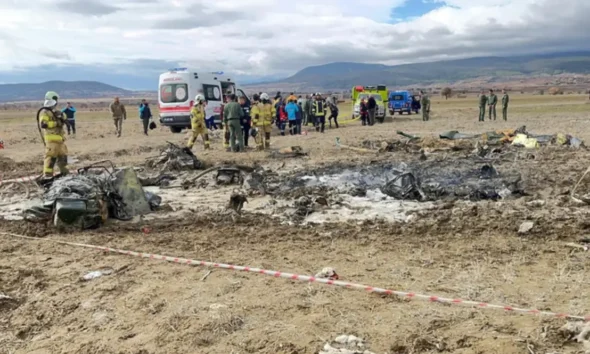 Isparta'daki Askeri Helikopter Kazası