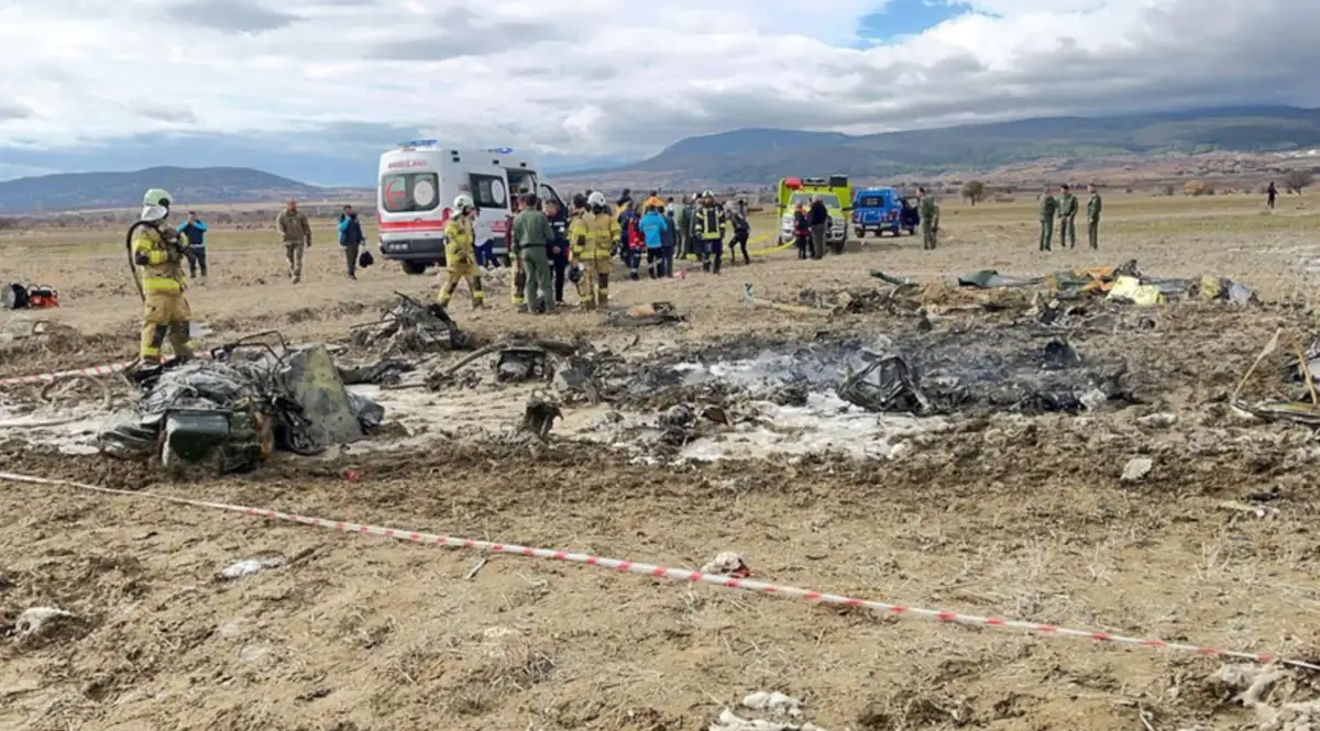 Isparta'daki Askeri Helikopter Kazası