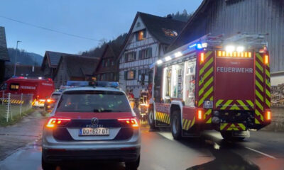 Dornbirn'de Isıtma Sistemi Yanında Çıkan Yangın Korkuttu