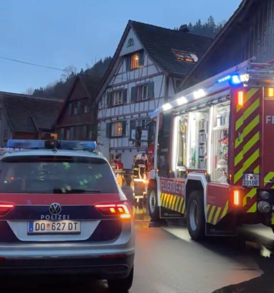 Dornbirn'de Isıtma Sistemi Yanında Çıkan Yangın Korkuttu