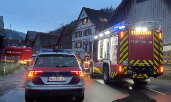 Dornbirn'de Isıtma Sistemi Yanında Çıkan Yangın Korkuttu