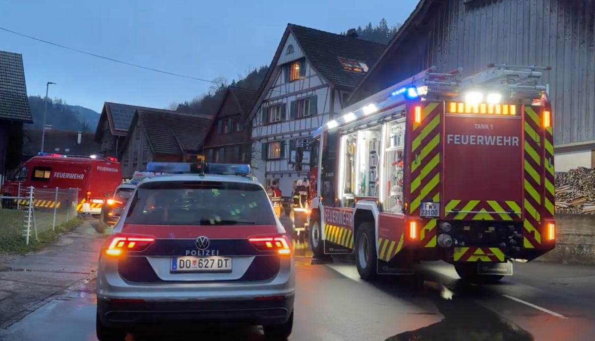 Dornbirn'de Isıtma Sistemi Yanında Çıkan Yangın Korkuttu